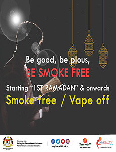 Ramadan - Smoke Free and Vape Off